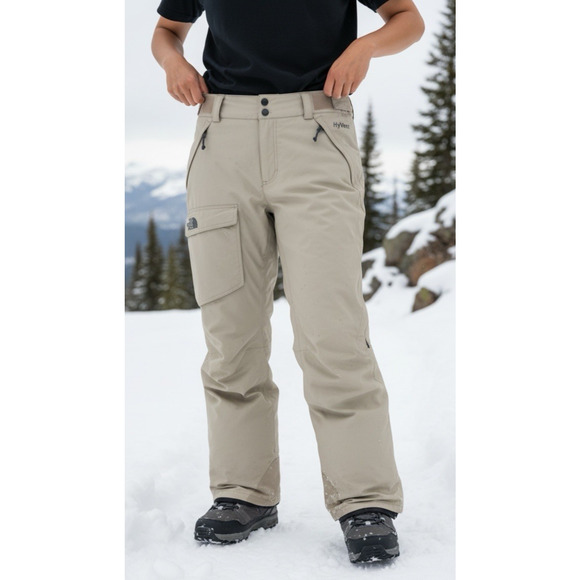 The North Face HyVent Insulated Snow Pants Women's Medium Ski Cargo Vtg Y2k 2005 - Picture 15 of 16
